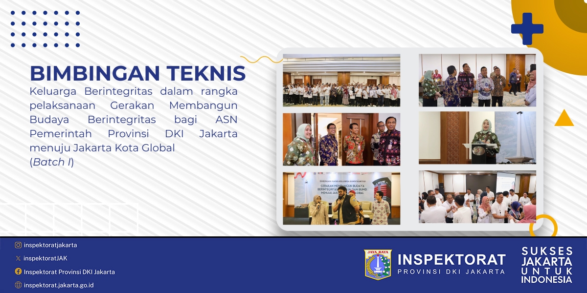 Bimbingan Teknis Keluarga Berintegritas (Batch I)