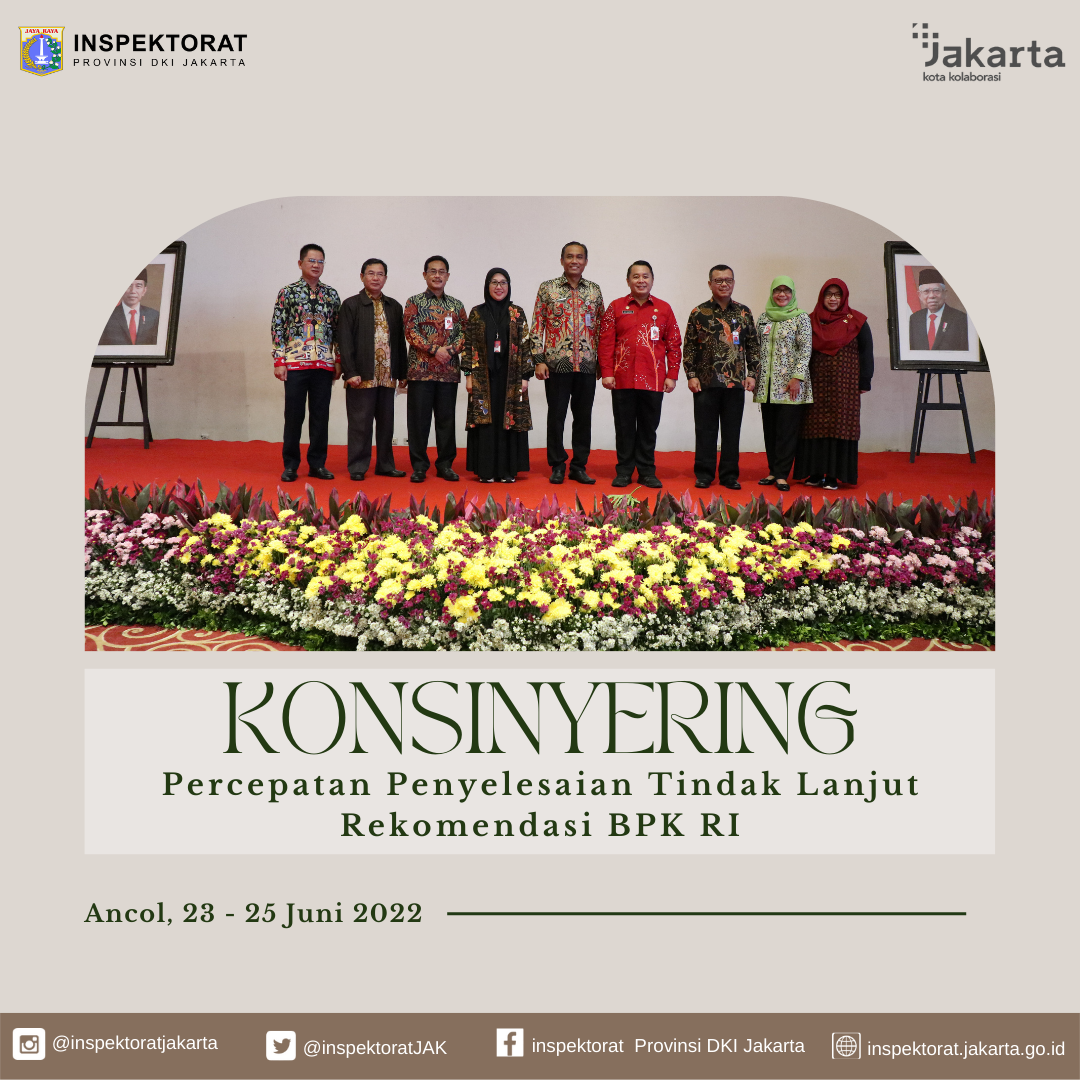 Konsinyering Percepatan Penyelesaian Tindak Lanjut Rekomendasi BPK RI