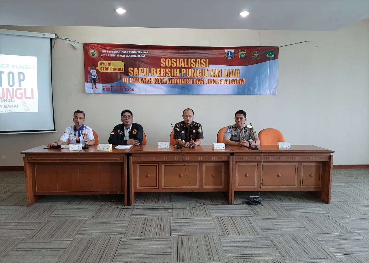 Sosialisasi Saber Pungli di Walikota Kota Administrasi Jakarta Barat