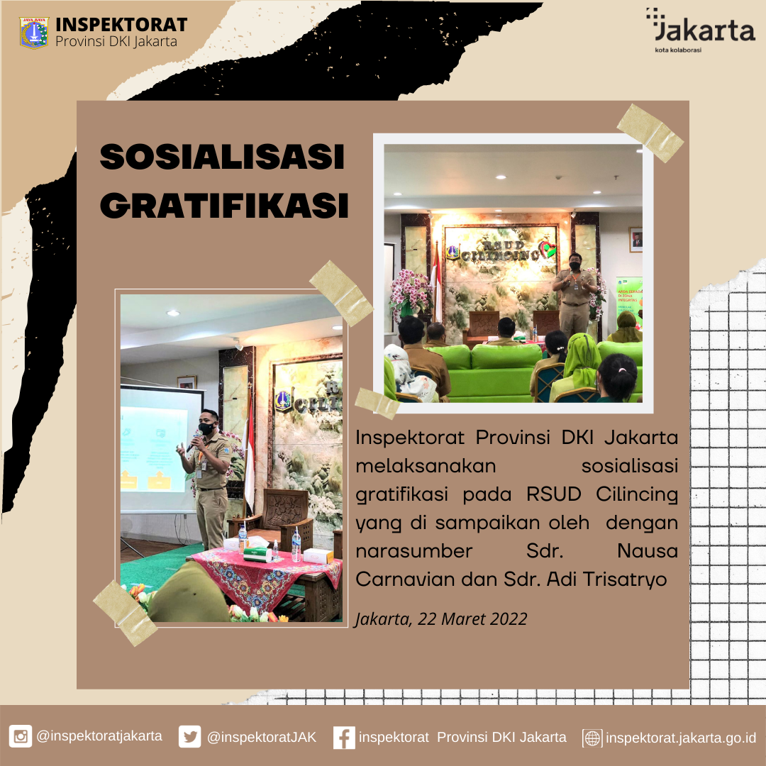 Sosialisasi Gratifikasi pada RSUD Cilincing