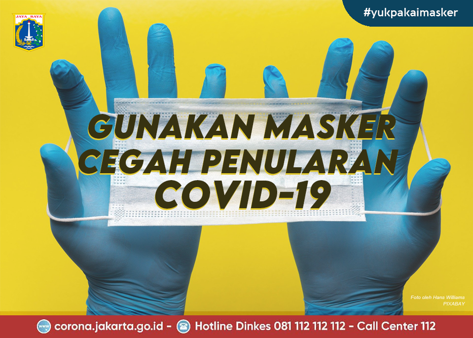 Gubernur DKI Jakarta Imbau Warga Gunakan Masker Untuk Cegah COVID-19