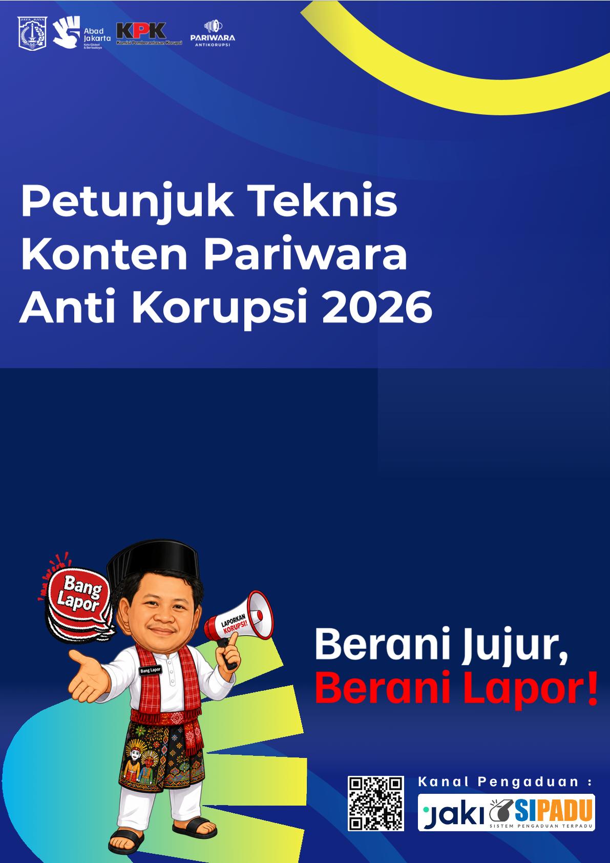 Cover Booklet Media Digital Pariwara Antikorupsi 2026